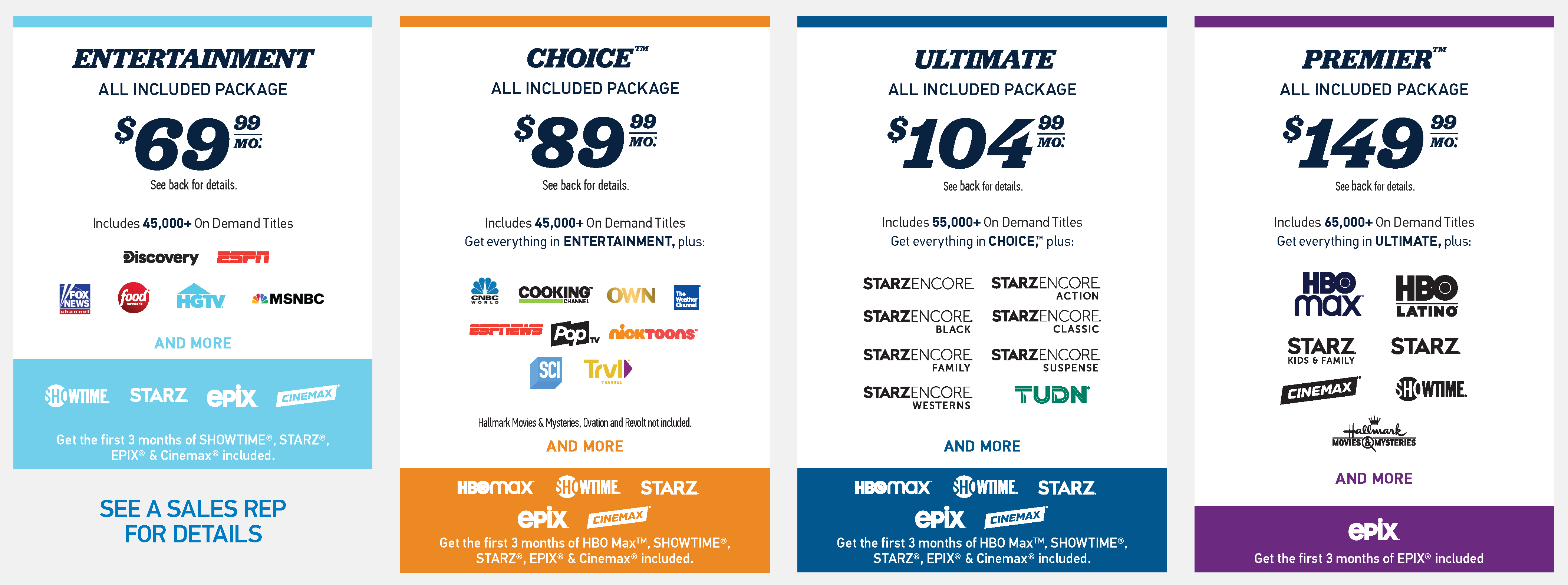 DIRECTV Pricing Image